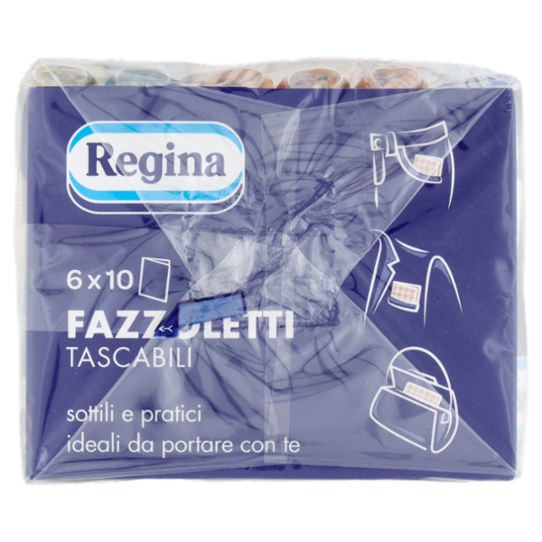 Regina Fazzoletti Tascabili 6 pacchetti