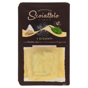 Scoiattolo i Giganti Con Ricotta, Spinaci e Parmigiano Reggiano 240 g