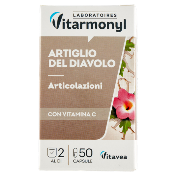 Laboratoires Vitarmonyl Artiglio del Diavolo Articolazioni 50 capsule 16,65 g