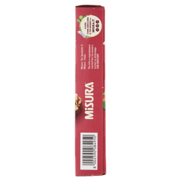 Misura Protein Barrette 56% Semi e Mandorle con Cioccolato Fondente 4 x 30 g