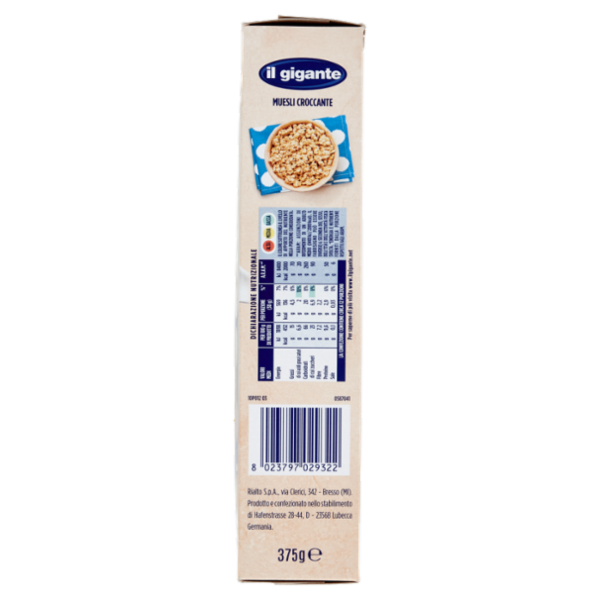 IL GIGANTE Muesli Croccante 375 g