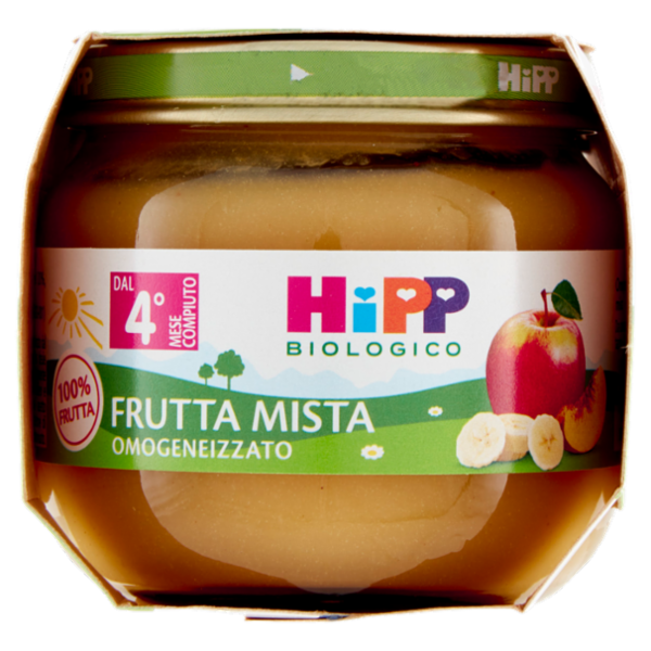 HiPP Biologico Frutta Mista Omogeneizzato 2 x 80 g