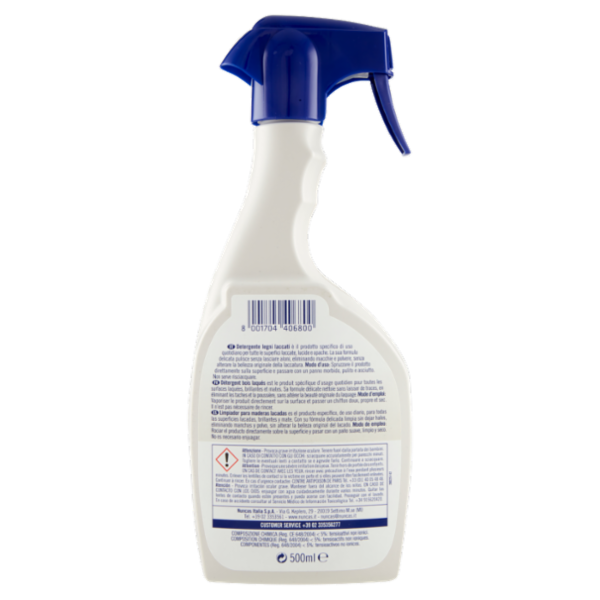 nuncas Livax mobili & design Detergente Legni Laccati Lucidi e Opachi 500 ml