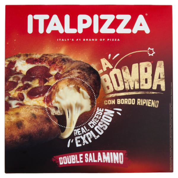 Italpizza la Bomba Double Salamino 465 g
