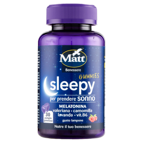 Matt Benessere sleepy Gummies 30 pastiglie gommose 90 g