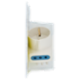 Selex Adattatore Pluristandard Spina 10A + 2 Prese 10A(Ita) + 1 Presa Tedesca Bianco