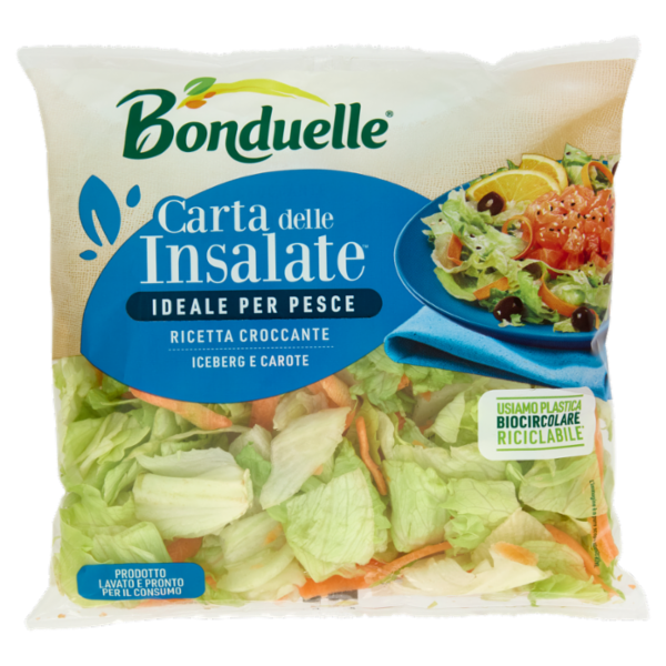 Bonduelle Carta delle Insalate Ricetta Croccante 230 g