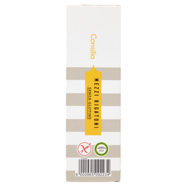Consilia Pasta di Mais e Riso Mezzi Rigatoni Senza Glutine 400 g