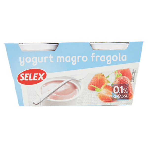 Selex Yogurt Magro Fragola 2x125 g
