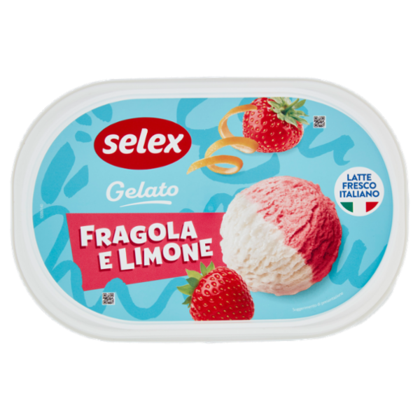 Selex Gelato Fragola e Limone 500 g