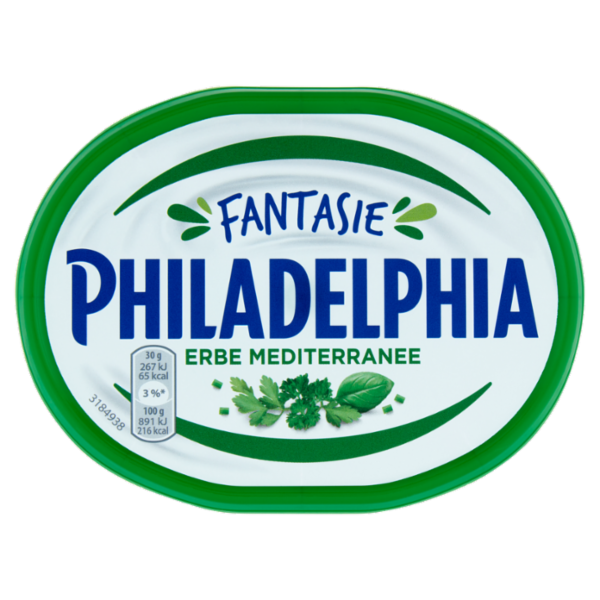 Philadelphia formaggio fresco spalmabile con Erbe Mediterranee - 150 g
