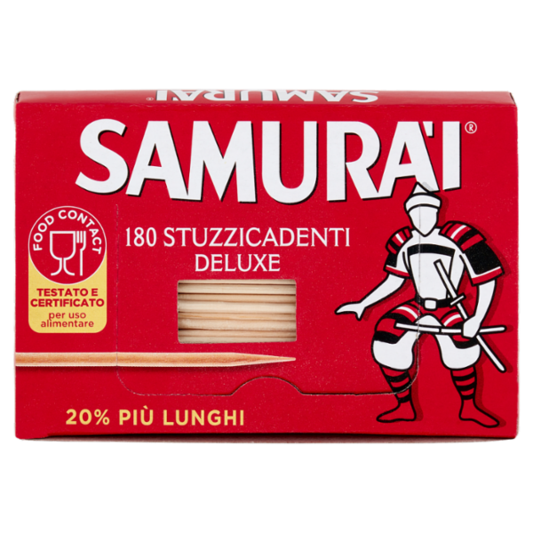 Samurài Stuzzicadenti Deluxe 180 pz