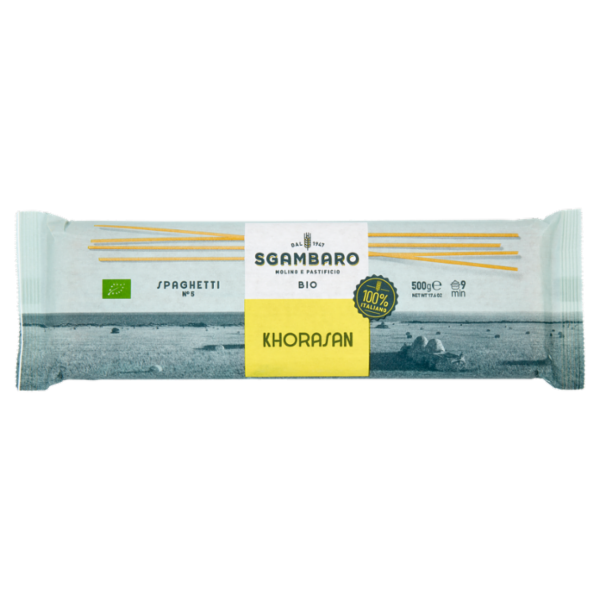 Sgambaro Bio Khorasan Spaghetti N°5 500 g