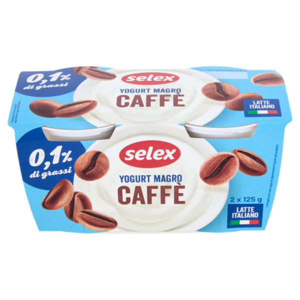 Selex Yogurt Magro Caffè 2x125 g