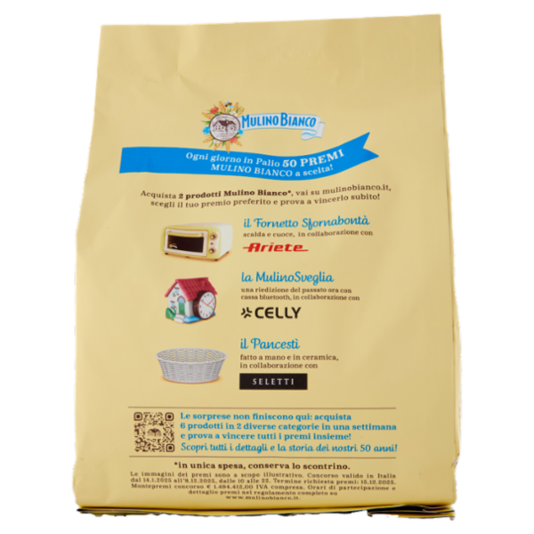 Mulino Bianco Ritornelli Biscotti con Cacao e Mandorle 700g