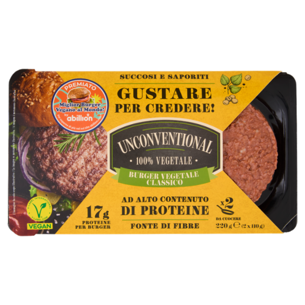 Unconventional Burger Vegetale Classico 2 x 110 g