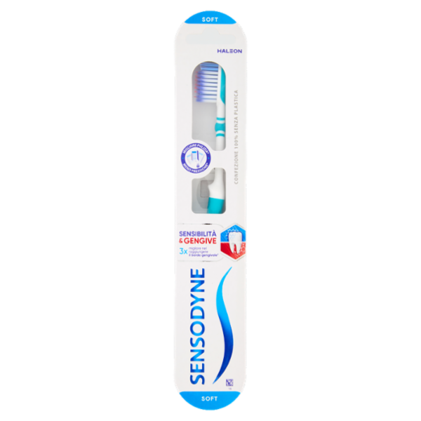 Sensodyne Sensibilità & Gengive spazzolino denti igiene dentale denti sensibili fastidio gengivale