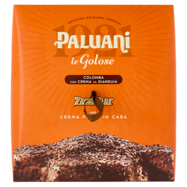 Paluani le Golose Colomba con Crema al Gianduia Zanzibar 750 g