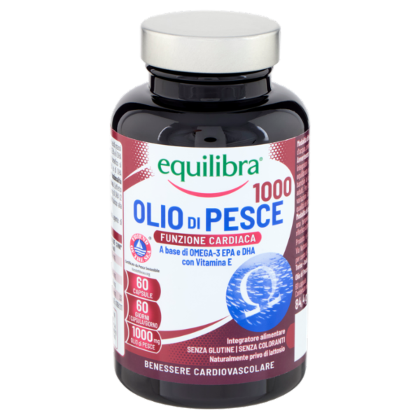 equilibra Olio di Pesce 1000 60 Capsule 84,4 g