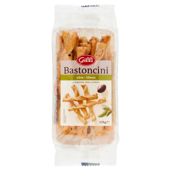 Gilli Bastoncini olive 125 g