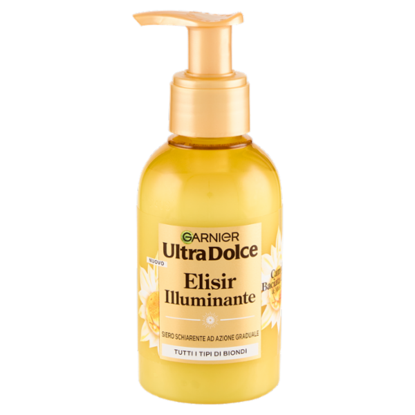 Garnier Ultra Dolce Elisir Illuminante Camomilla Baciata dal Sole & Miele di Fiori 120 ml