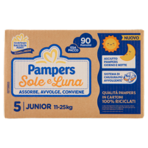 Pampers Sole e Luna Junior 90 Pz