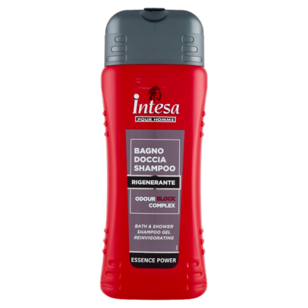 Intesa Pour Homme Bagno Doccia Shampoo Rigenerante Essence Power 500 mL