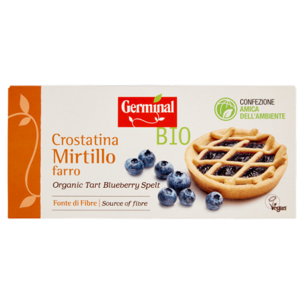 Germinal Bio Crostatina Mirtillo farro 4 x 50 g