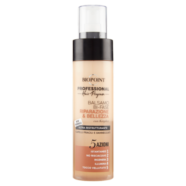 Biopoint Professional Hair Program Balsamo Bi-Fase Riparazione & Bellezza 200 ml
