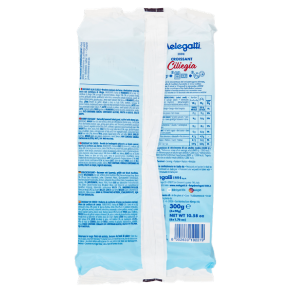 Melegatti 1894 Croissant Ciliegia 6 x 50 g