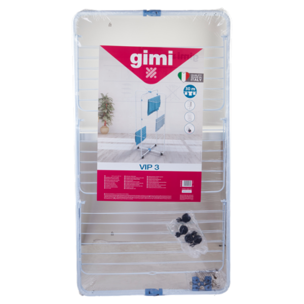 Gimi Vip 3 Stendibiancheria a torre in acciaio
