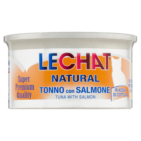 LeChat Natural Tonno con Salmone 80 g