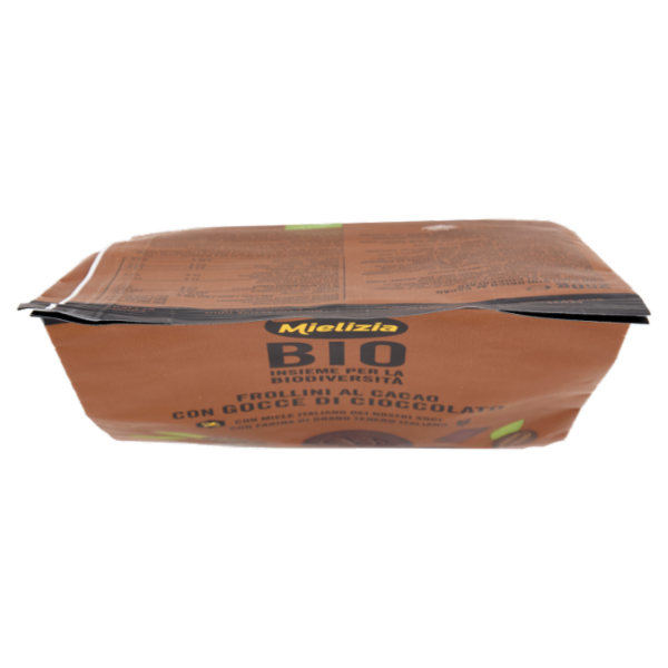 Mielizia Bio Frollini al Cacao con Gocce di Cioccolato 250 g