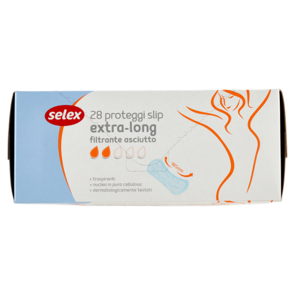 Selex Proteggi Slip Extra Long 28 pezzi