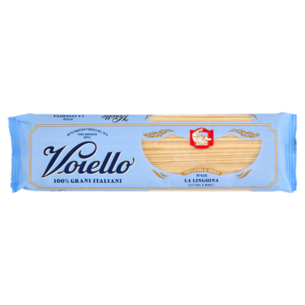 Voiello Pasta La Linguina N°112 grani 100% italiani Trafilata bronzo 500g