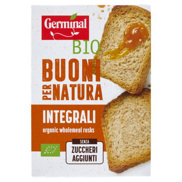 Germinal Bio Buoni per Natura Fette Biscottate Integrali 200 g