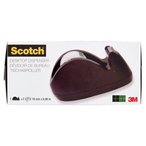 Scotch® Dispenser Rabbit, rosa o nero + 1 Nastro adesivo Scotch® Magic™19 mm x 8.89 mm