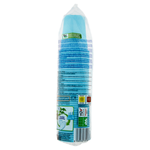Bio Table i colori della natura Bicchieri 20 cl Compostable Azzurro 50 pz