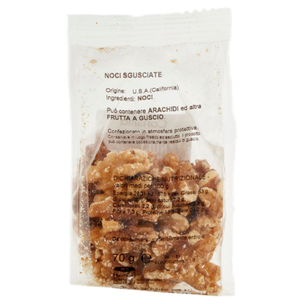 Consilia Frutta Secca Noci Sgusciate 70 g