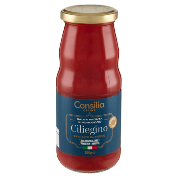 Consilia Optima Salsa Pronta di Pomodoro Ciliegino 350 g