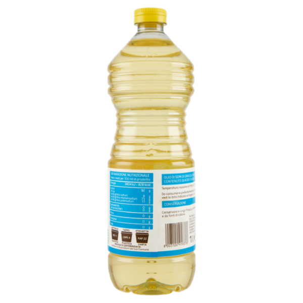 Selex Olio di Semi di Girasole Alto Oleico 1 L