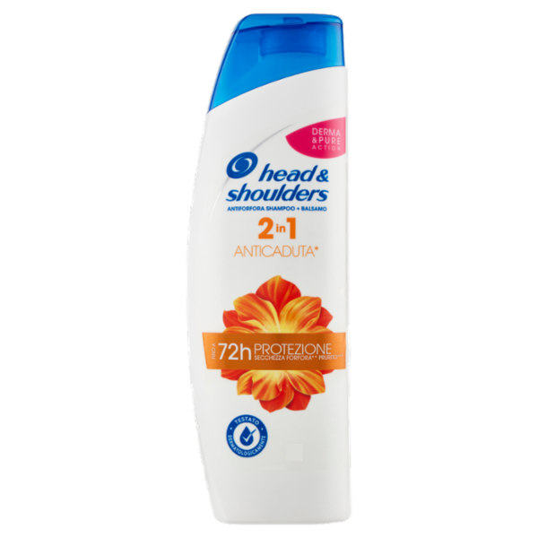 Head & Shoulders Shampoo Antiforfora + Balsamo 2in1 Anticaduta 3 Action Formula 225 ml