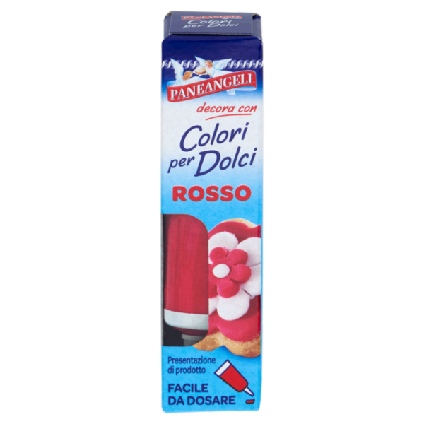 PANEANGELI decora con Colori per Dolci Rosso 10 g