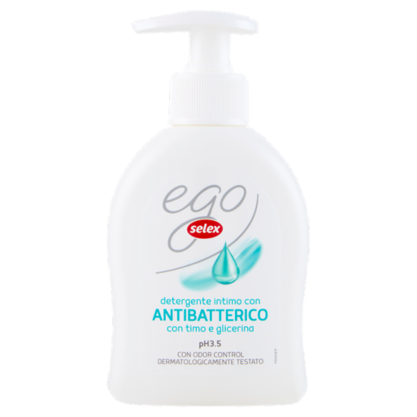 Selex Ego Detergente Intimo con Antibatterico con Timo e Glicerina pH3.5 200 ml