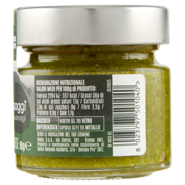 Assaggi e paesaggi Pesto Genovese 90 g
