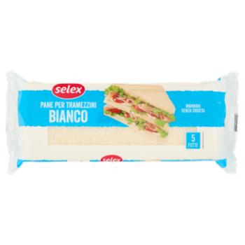 Selex Pane Per Tramezzini Bianco 250 g