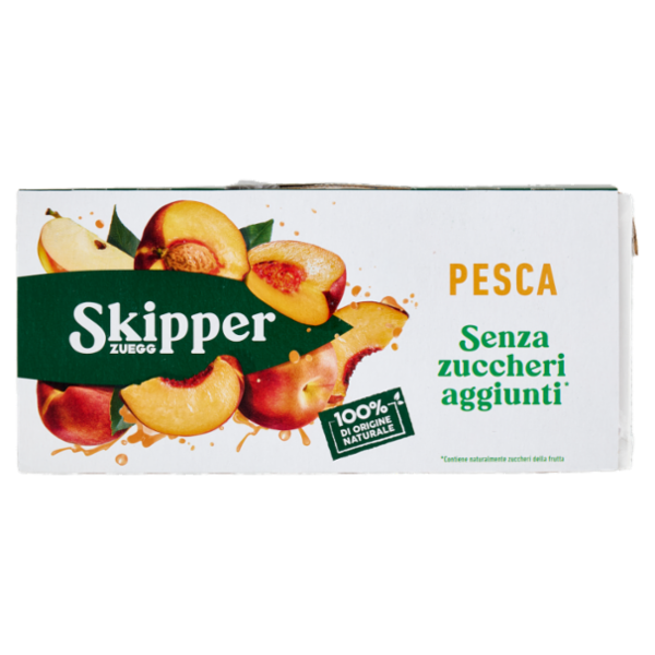 Zuegg Skipper Pesca Senza zuccheri aggiunti* 3 x 200 ml
