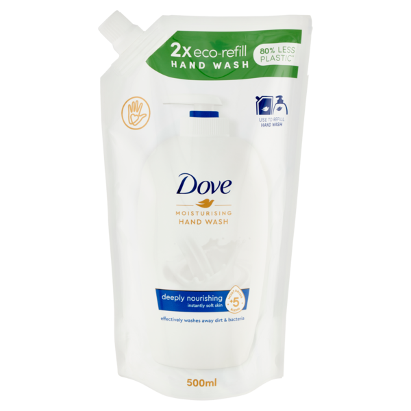Dove Moisturising Hand Wash deeply nourishing Ricarica 500 ml