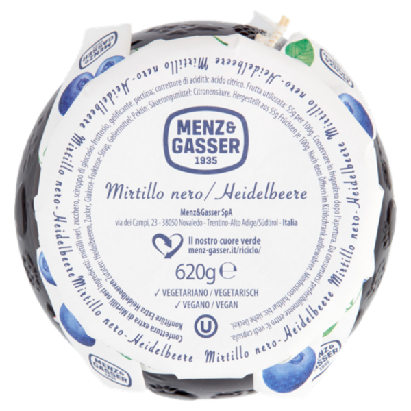 Menz & Gasser Mirtillo nero 620 g