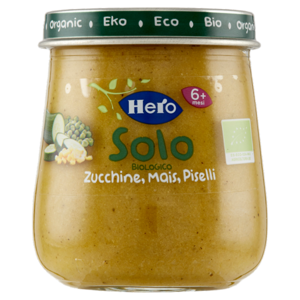 Hero Solo Zucchine, Mais, Piselli 120 g